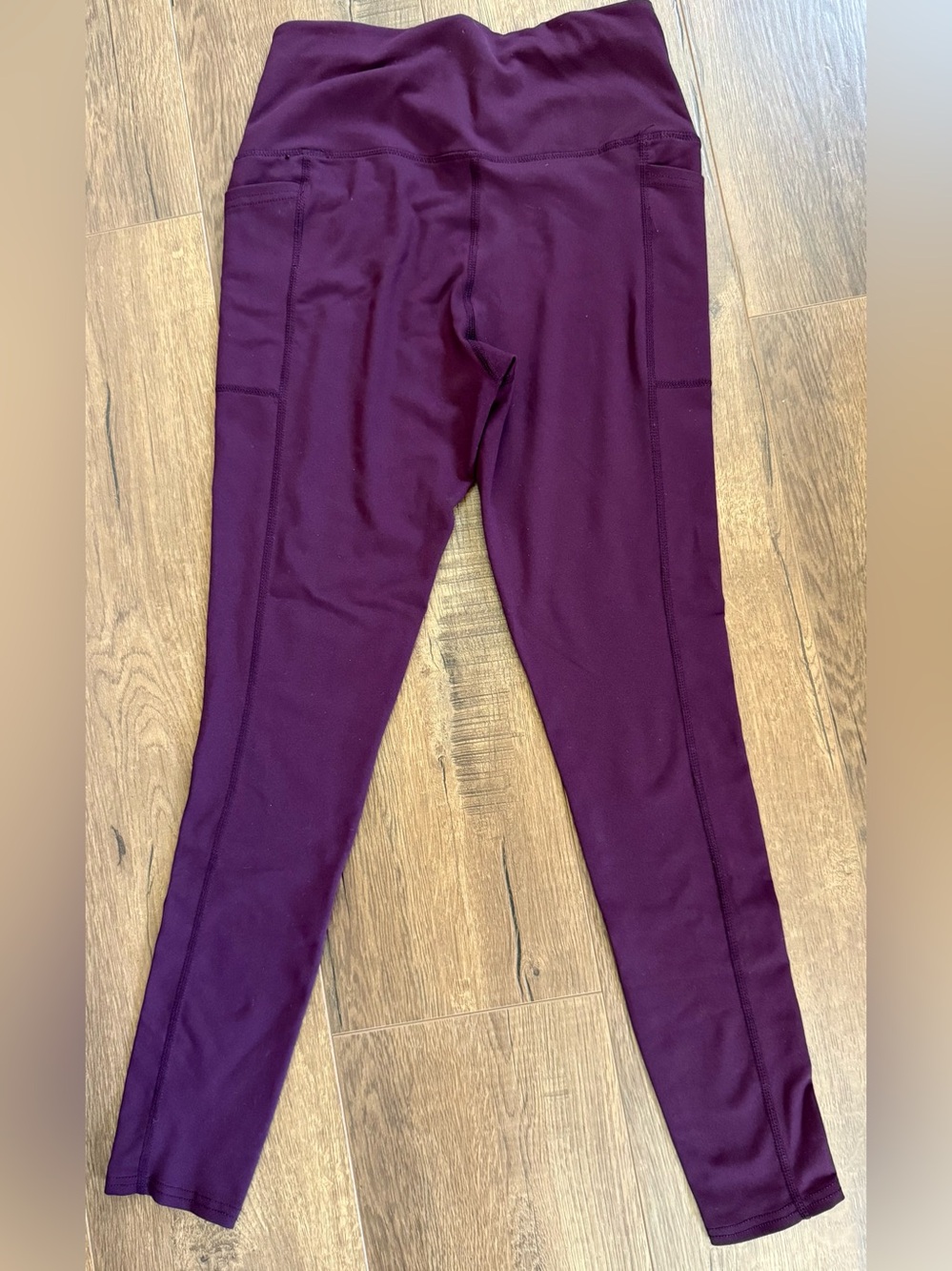 Skechers Women's Deep Purple High-Waist Track Leggings - Picture 2 of 6